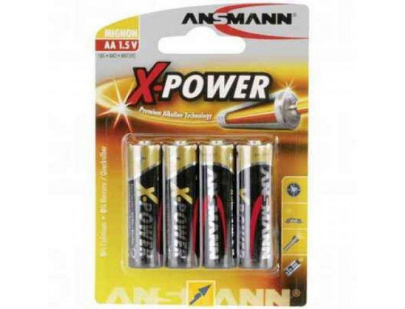 Ansmann Alkaline Mignon X-POWER PREMIUM 4kosi - ANSMANN444003 ()