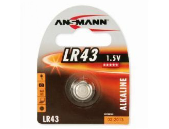 Ansmann LR 43 baterija - ANSMANN669037 ()