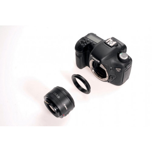 adapter obračalni objektiv 52mm/ohišje CANON EOS - BIG421390 ()