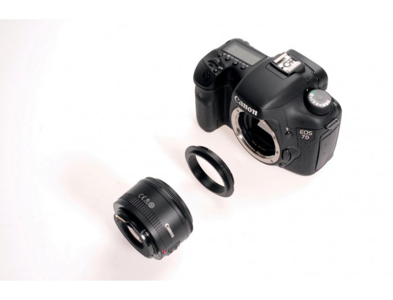 adapter obračalni objektiv 52mm/ohišje CANON EOS - BIG421390 ()