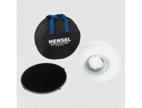 Hensel Beauty Dish VII reflektor 56cm ACW EH set - HENSEL8610 (bel,ACW reflektor,satovje 56cm,nosilec filtrov,)