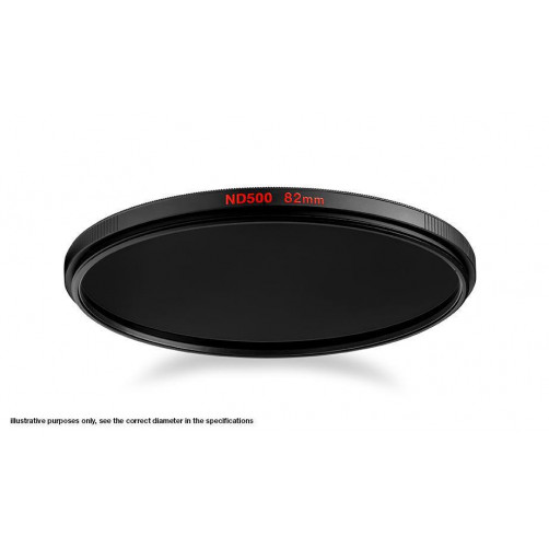 Manfrotto ND 500 filter 62mm - MFND500-62 (2,7 - 9 STOP)