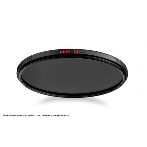 Manfrotto ND 64 filter 62mm - MFND64-62 (1,8 - 6 STOP)