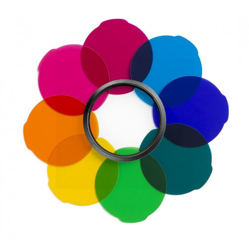 Manfrotto Lumimuse serija Multicolor filter set - MLFILTERCOL