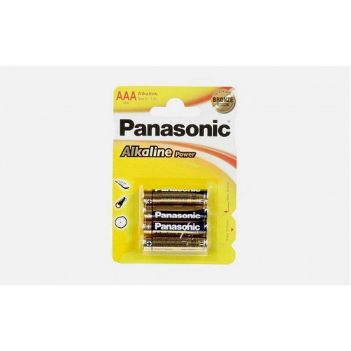Panasonic Alkaline Power LR3 AAA 4kosi - PANASO251923 ()