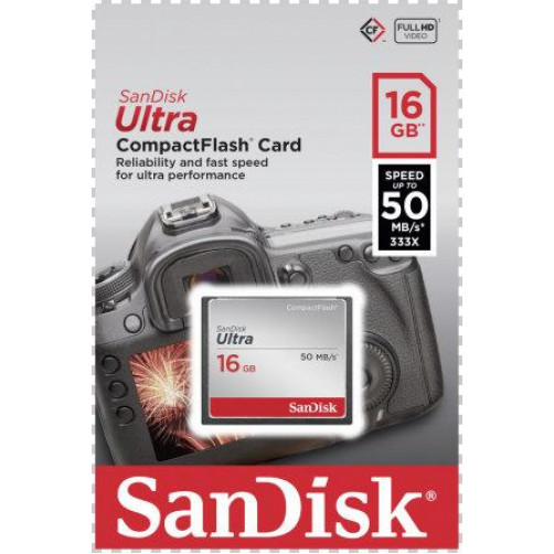 SanDisk Ultra CF 16GB 50MB/s - SANDISK738500 ()