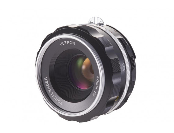 Voigtlander Ultron 40/F2,0 SL II-S srebrn - VOIGT100915 (Nikon AI-S)