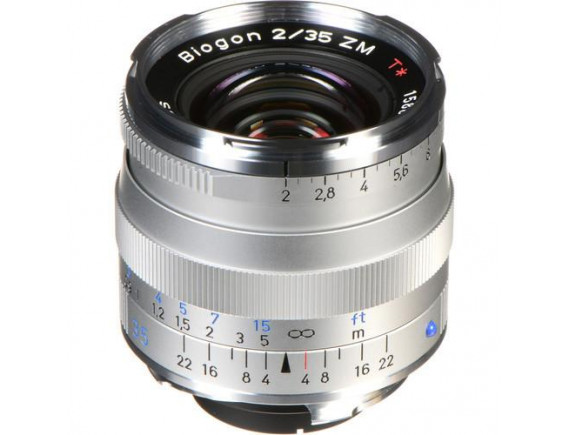 Zeiss Biogon T* 2/35 ZM srebrn - ZEISS1365-658 (komp. Leica-M bajonet)