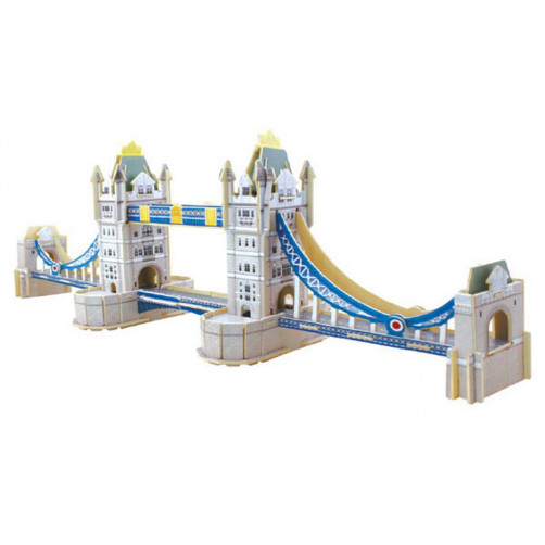 Robotime 3D Puzzle - Tower Bridge, Lesena 3D sestavljanka - 3D-JPD656