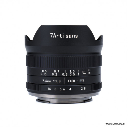 7Artisan 7,5mm F/2,8 II Fisheye za Nikon Z - 7ART496942 ()