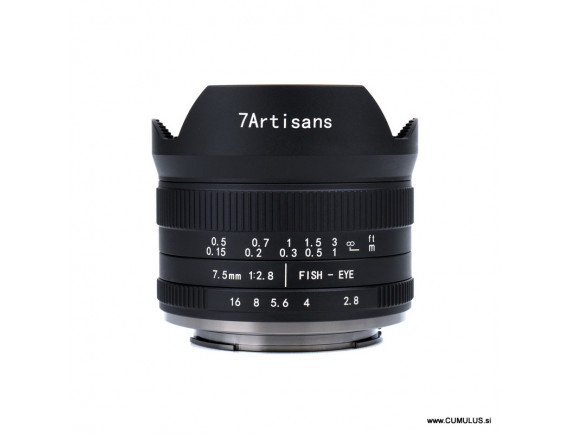 7Artisan 7,5mm F/2,8 II Fisheye za Nikon Z - 7ART496942 ()