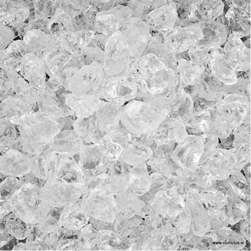 BIG dekorativni grobo zrnat led (STEKLO) - BIG427638 (4-10mm, 1000ml)