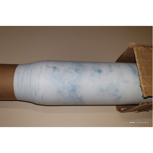 Colorama papirnato ozadje 2x11m BLUE - COLOWIRL0002 (marmor efekt)