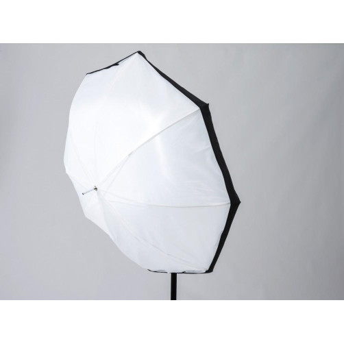 Manfrotto DEŽNIK 8 v 1 - 100cm - LASTOLU4538F (Kombinacije: BELA, SREBRNA, PROSOJNA, PROSOJNA)