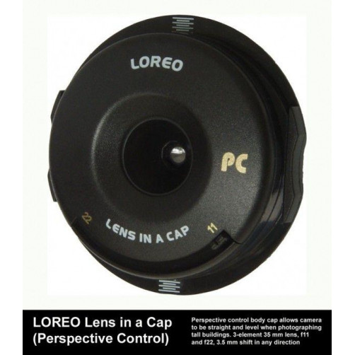 Loreo Lens in a cap PC leča Tilt & Shift Canon EOS - LOREO9003-EOS (3-element f11, f22, 3,5mm shift)