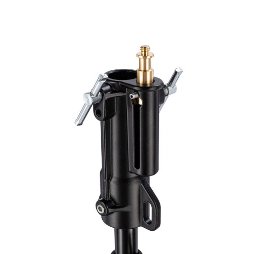 Manfrotto STEEL SENIOR STOJALO ČRNO - MAN007BSU (max.višina 325cm, nosilnost:20kg,)