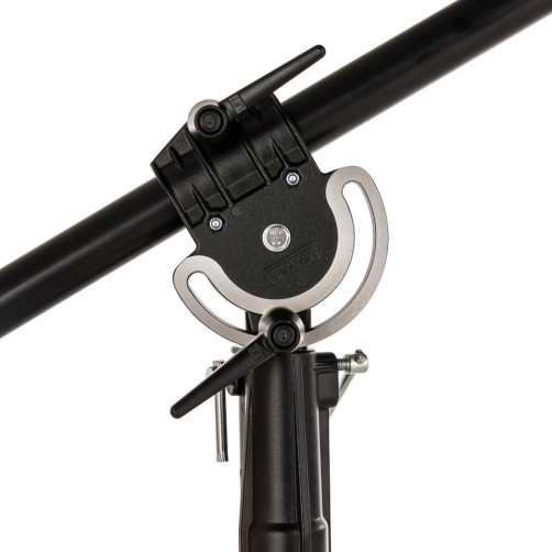 Manfrotto 025B ČRN SUPER BOOM - MAN025TM (z regulacijskimi ročkami, vključeno)