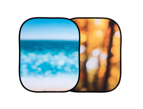 Manfrotto OutOfFocus ZLOŽLJIVO 1,2x1,5m - MANLB5731 (Jesensko listje/Morski motiv - Obračljivo)