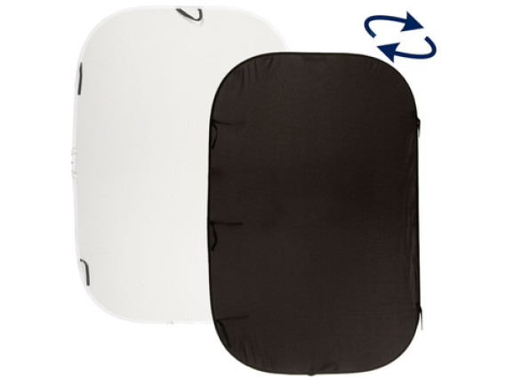 Manfrotto OZADJE BLACK/WHITE - MANLB6921 (zložljivo obračljivo 1,8x2,75m)