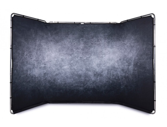 Manfrotto PANORAMIC BACKGROUND 4x2,3m - MANLB7901 (zložljivo ogrodje + tekstilno ozadje Granite)