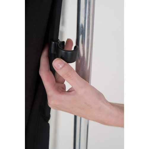 Manfrotto PANORAMIC BACKGROUND 4x2,3m - MANLB7901 (zložljivo ogrodje + tekstilno ozadje Granite)