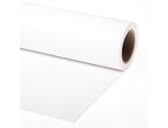 Manfrotto Super White 2,72x11m papirnato ozadje - MANLP9001