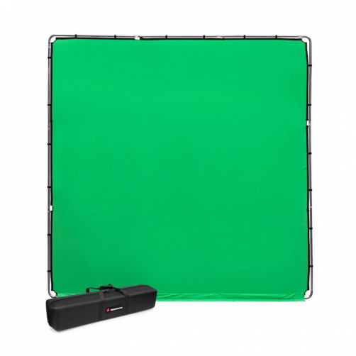 Manfrotto StudioLink ChromaKey Green Screen kit - MANLR83350 (3x3m)