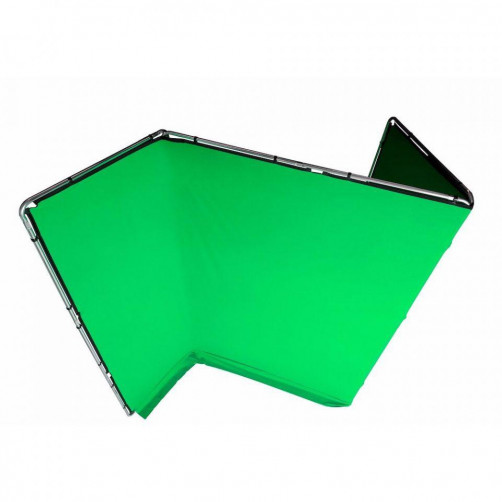 Manfrotto Chroma Key FX ozadje kit zelen - MLBG4301KG (zložljivo ogrodje + tekstilno ozadje 4x2,9m, torba)