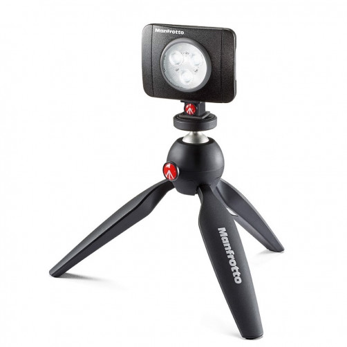 Manfrotto Lumimuse 3 LED light - MLUMIEPL-BK (220lux-1m, 5600K, CRI 92, 3 stop.dimer)