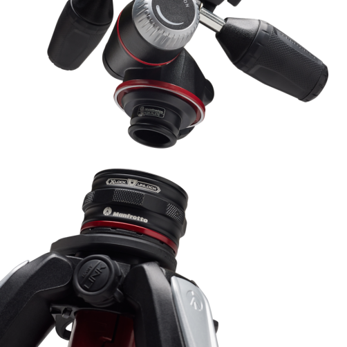 Manfrotto 055 Karbon 3-segmentno foto stojalo s 3-Way glavo + MOVE system - MK055CXPRO33WQR