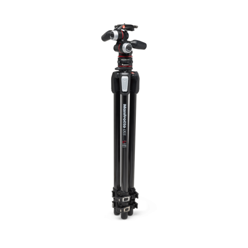Manfrotto 055 Karbon 3-segmentno foto stojalo s 3-Way glavo + MOVE system - MK055CXPRO33WQR