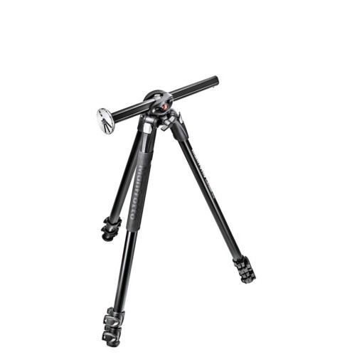 Manfrotto 290 DUAL ALU FOTO STOJALO in 3 WAY glava z RC2 Quick release MH804-3W, ČRN - MK290DUA3-3W
