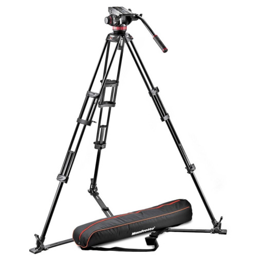 Manfrotto 502A video glava + 546GB Video PRO stojalo + torba MBAG100PN - MVH502A,546GB
