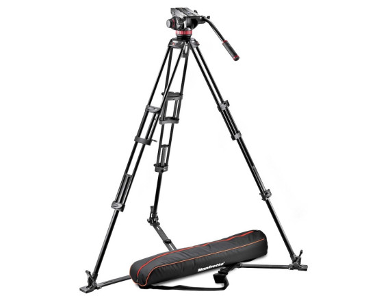 Manfrotto 502A video glava + 546GB Video PRO stojalo + torba MBAG100PN - MVH502A,546GB