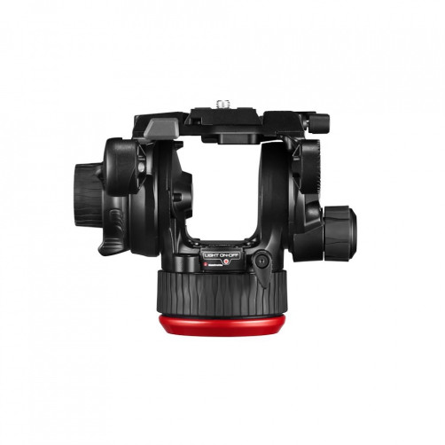 Manfrotto 504x Fluid video glava + 645 Fast Twin Alu video stojalo - MVK504XTWINFA