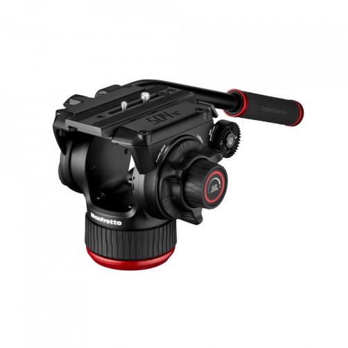 Manfrotto 504x Fluid video glava + 645 Fast Twin Alu video stojalo - MVK504XTWINFA