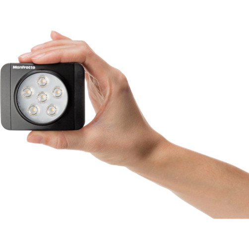 Manfrotto Lumimuse 8 LED light - MLUMIEMU-BK (550lux-1m, CRI 92, 5600K, 4 stopenski dimer)