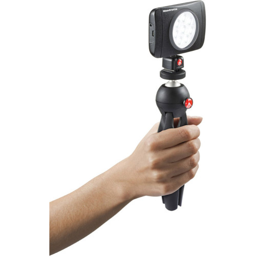 Manfrotto Lumimuse 8 LED light - MLUMIEMU-BK (550lux-1m, CRI 92, 5600K, 4 stopenski dimer)
