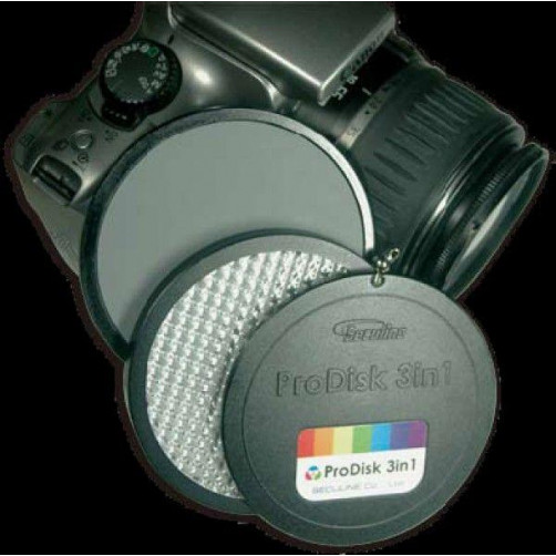 Seculine ProDisk 3v1 - SECULINE15 (White, Color, Gray balance filter)