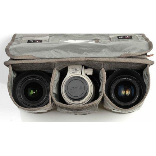 ThinkTank Retrospective Lens Changer 3 zeleno/siva - TNK7828 (Two lens torba, PineStone Cotton platno)