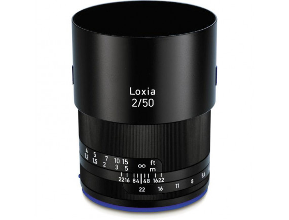 Zeiss Loxia MF 2,0/50 za Sony a7 serijo, - ZEISS2103-748 (priložena sončna zaslonka,)