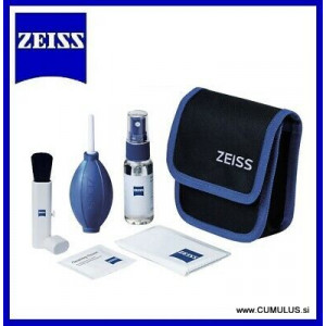 Zeiss Čistilni set za optiko - ZEISS2390-186 (10x vlažni robčki,čistilna krpica 18x18cm, čopič,)