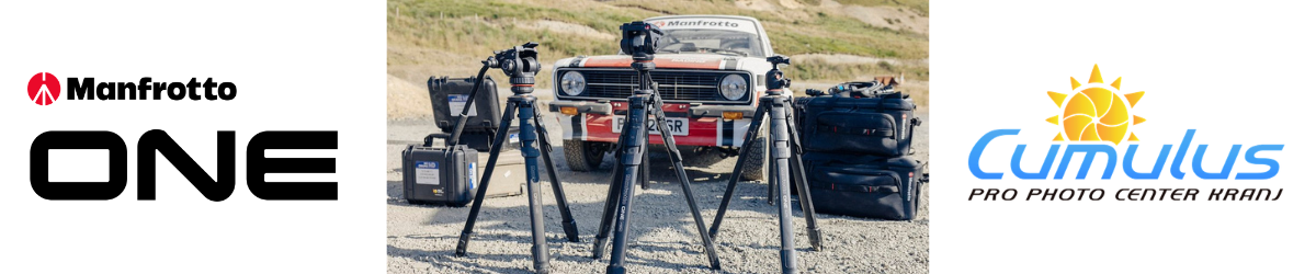 Manfrotto ONE – eno stojalo, neskončne možnosti za fotografijo, video in studio