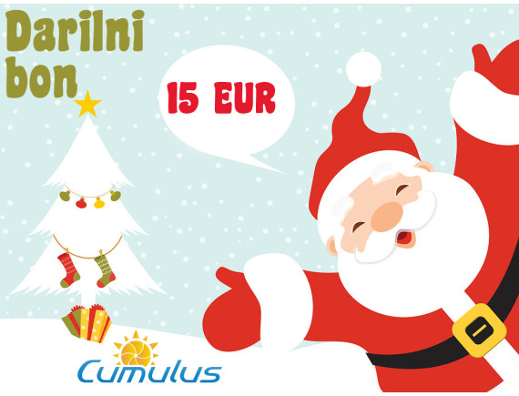 -Darilni bon Cumulus.si - 15€ - DARILNI_BON_15
