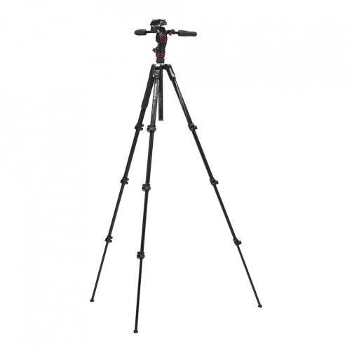 Manfrotto BeFree Advance foto stojalo ALU Lever Sony Alpha z glavo 3Way LIVE, torba, nosilnost 6kg - MKBFRLA-3W