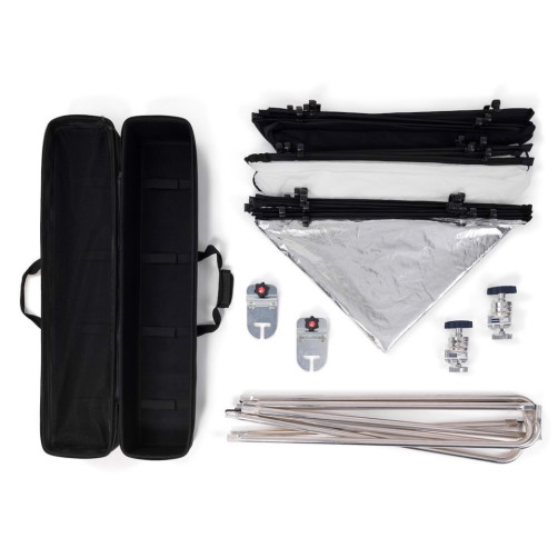 Manfrotto Pro Scrim All in One kit Large zložljiv odbojnik 2,0x2,0m - MLLC2201K