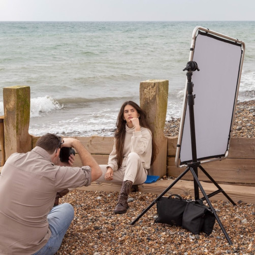 Manfrotto Pro Scrim All in One kit Small zložljiv odbojnik 1,1x1,1m - MLLC1101K