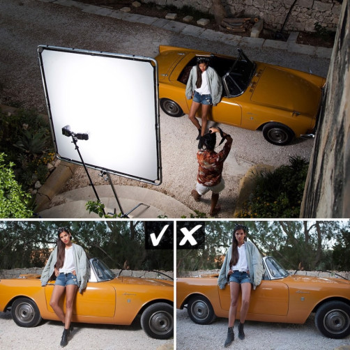 Manfrotto SKYLITE Rapid difuzor 1,5x1,5m 1.25 STOP - MANLR81507R