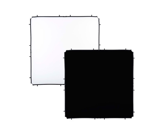 Manfrotto SKYLITE Rapid zložljiv odbojnik 2x2m Črn/Bel - MANLR82221R