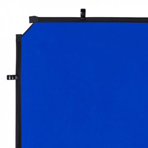 Manfrotto EzyFrame zložljivo ozadje 2 m x 2,3 m Chroma Key Blue (brez okvirja) - MANLB7949